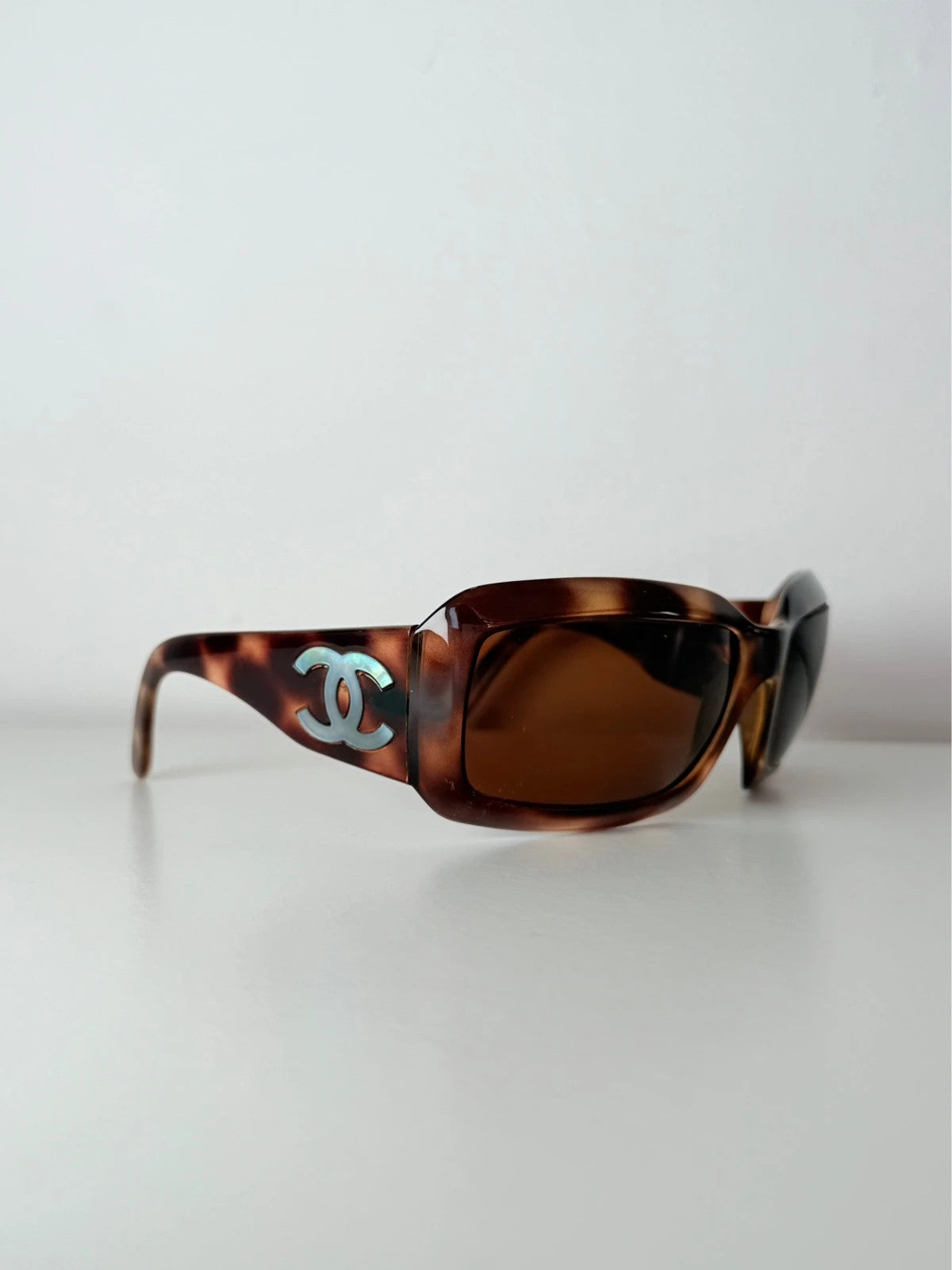 Chanel mother-of-pearl sunglasses