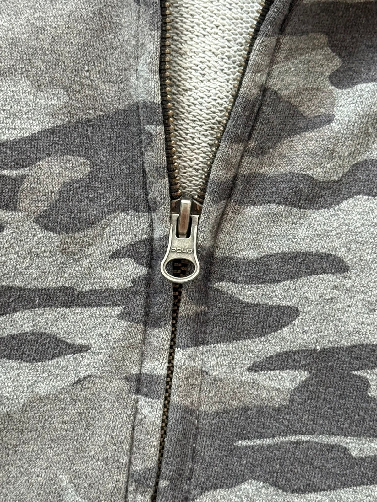 Camo zip up jacket