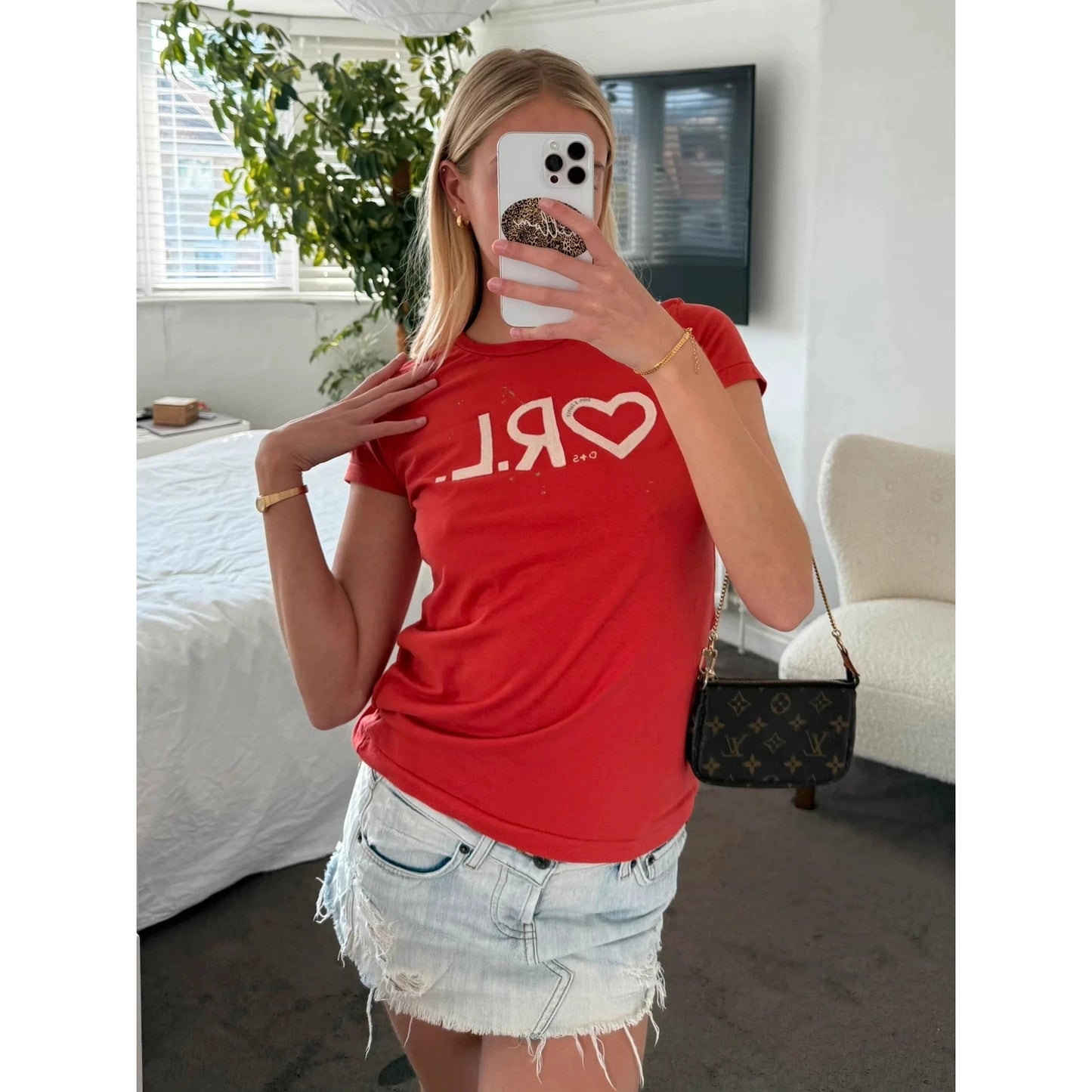 Ralph Lauren RL love heart T-shirt