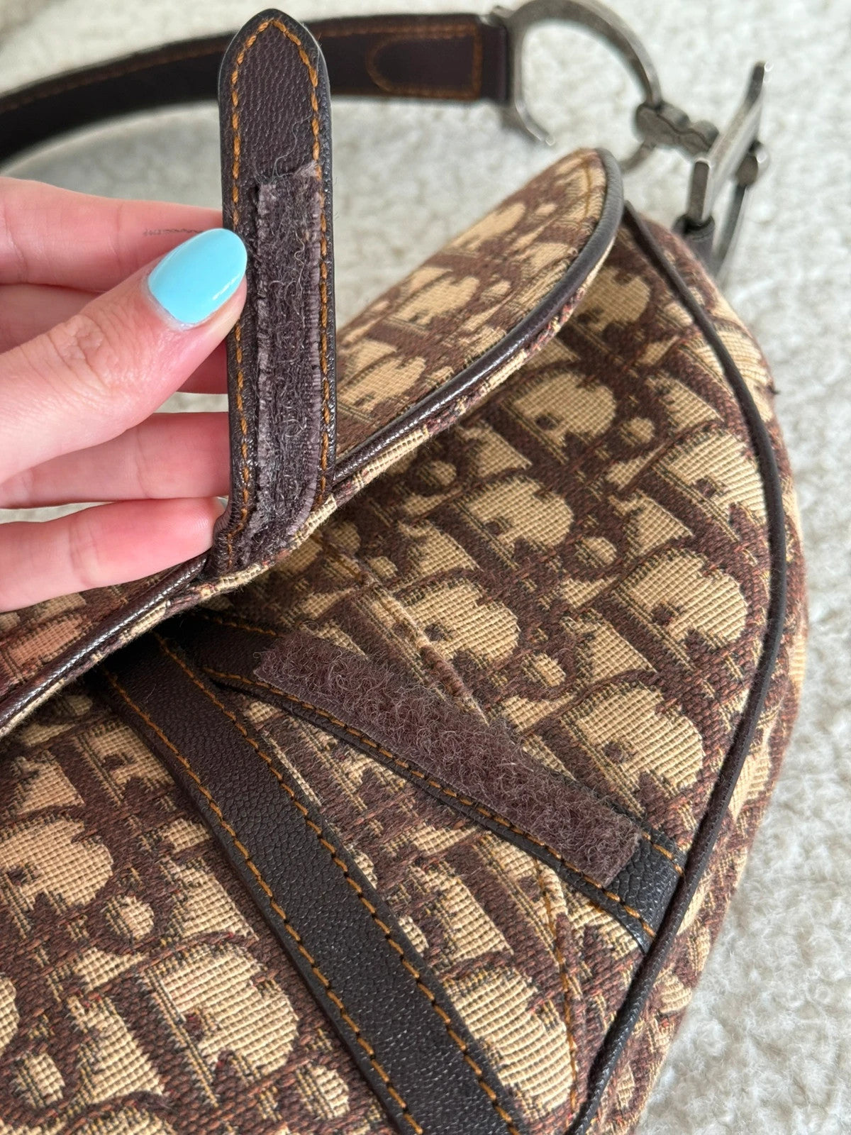 Dior saddle bag