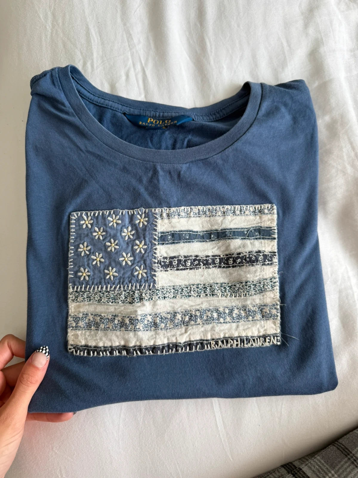 Ralph Lauren American flag tee