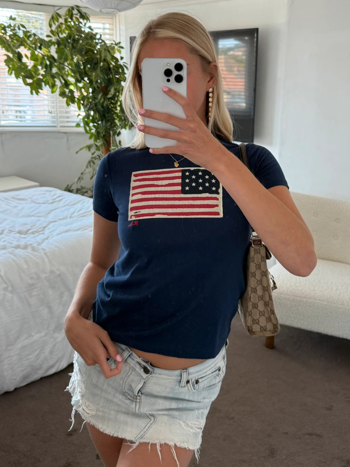American flag T-shirt
