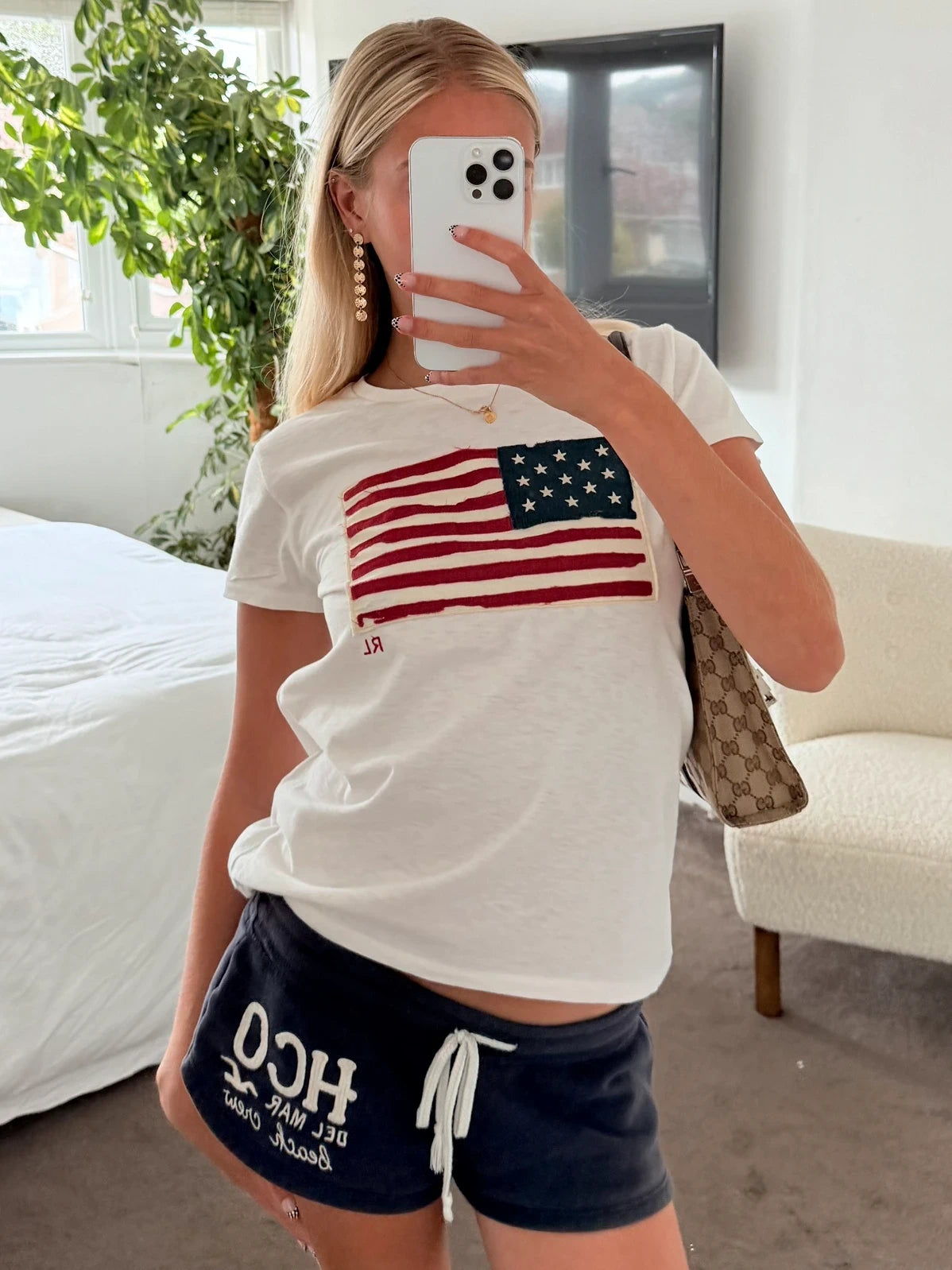 Ralph Lauren USA Flag Graphic Tee