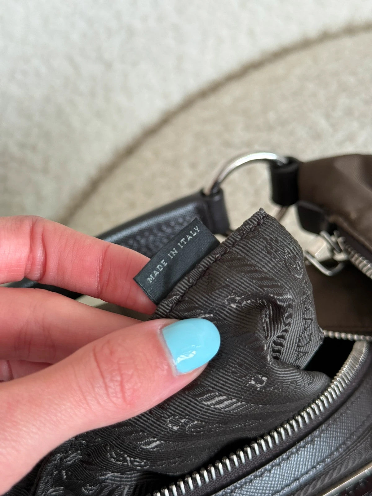 Prada hobo bag