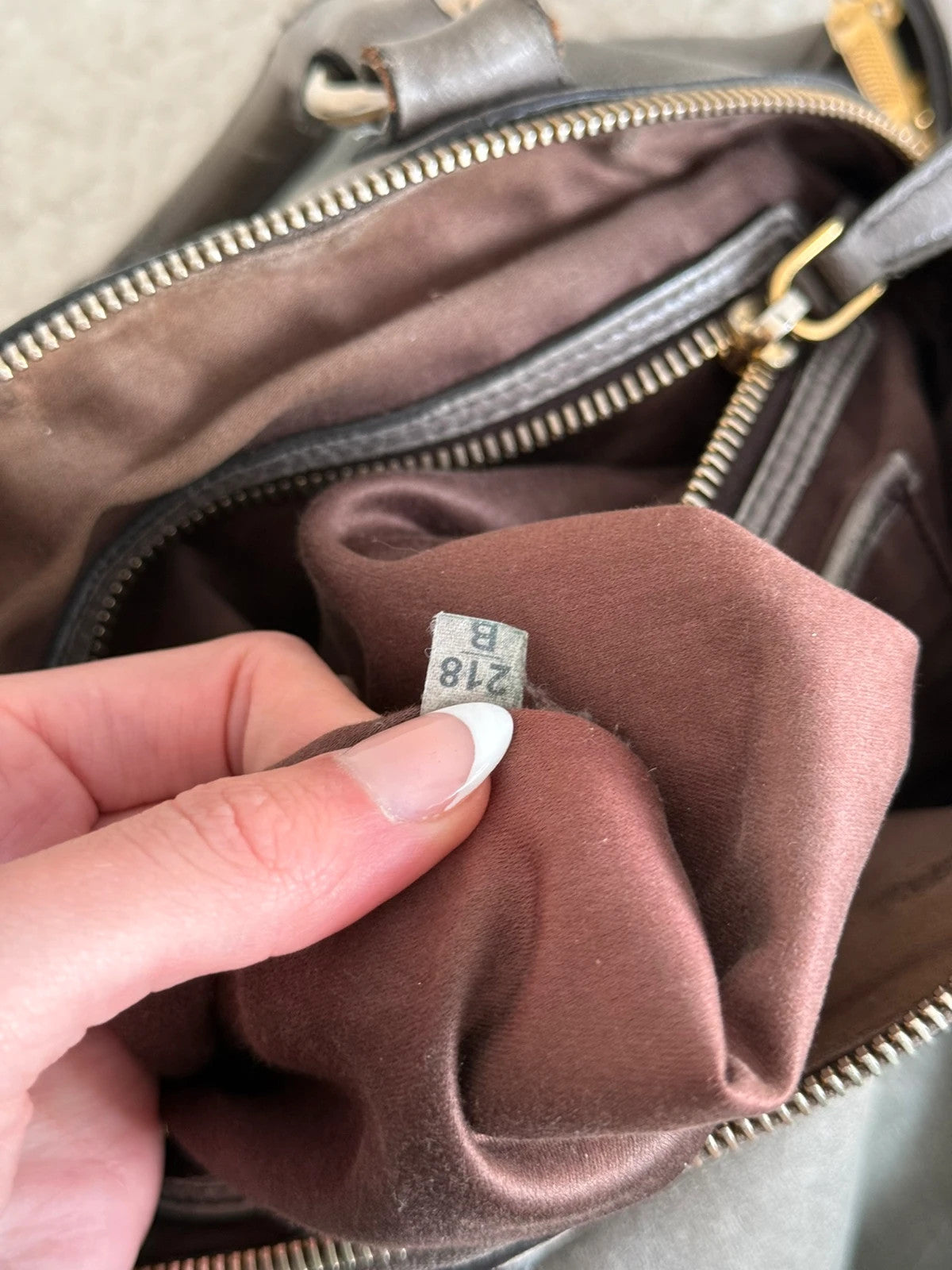 Miu Miu Vitello Lux Bow Mini
