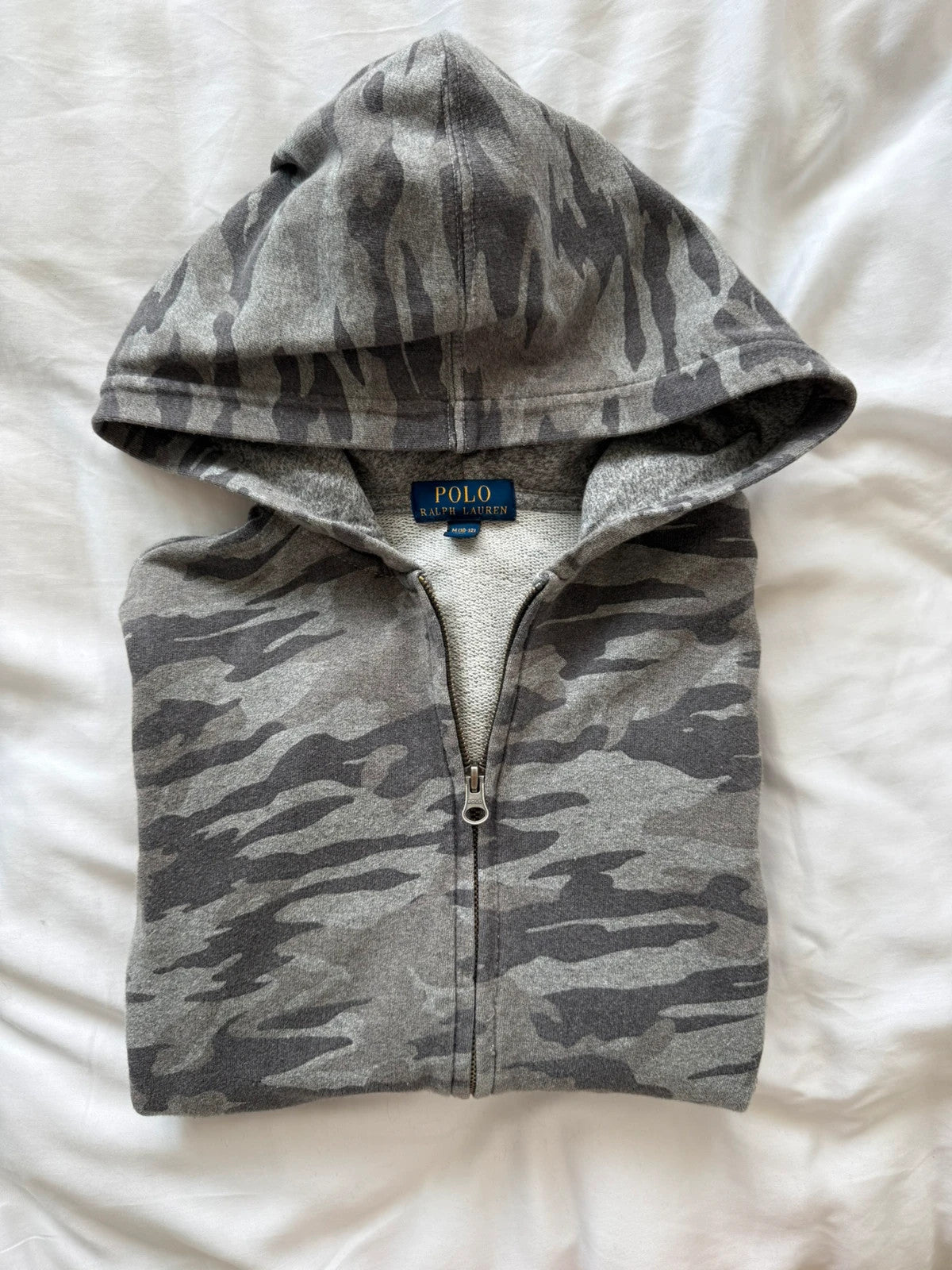 Camo zip up jacket