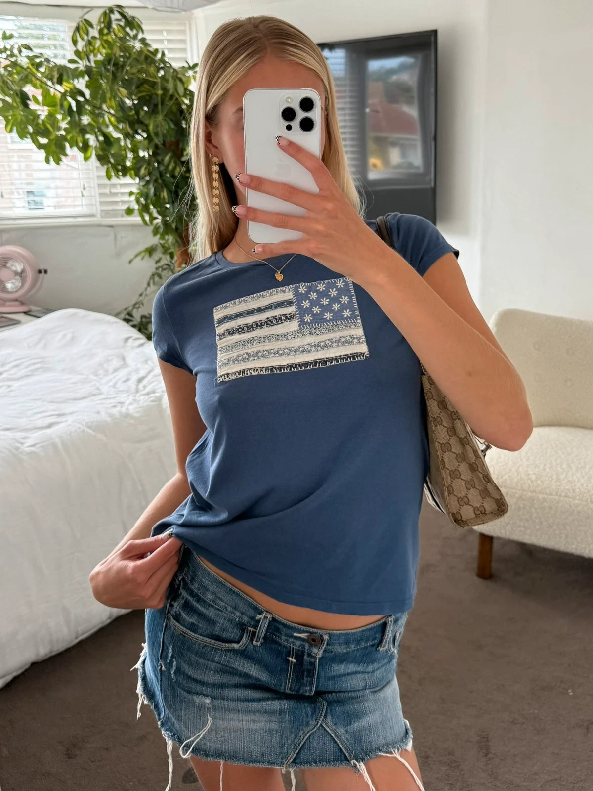 Ralph Lauren American flag tee