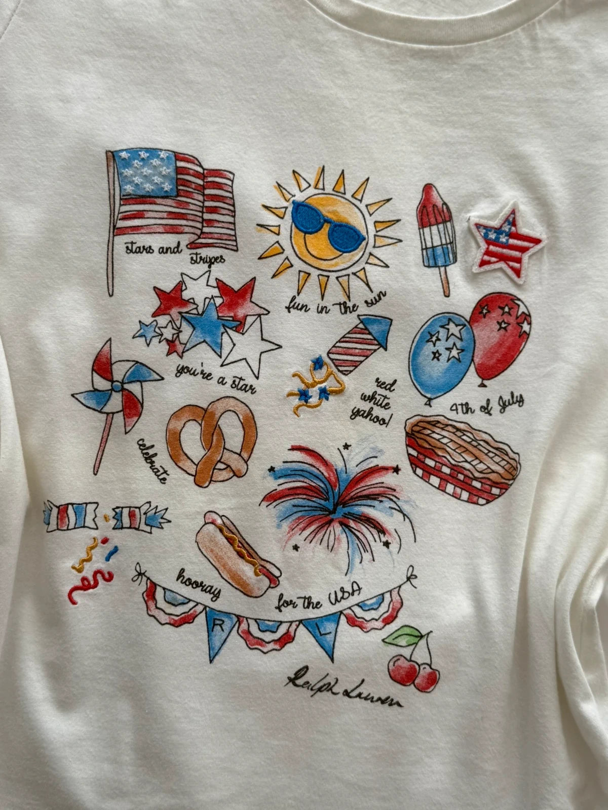 Ralph Lauren cape cod baby tee
