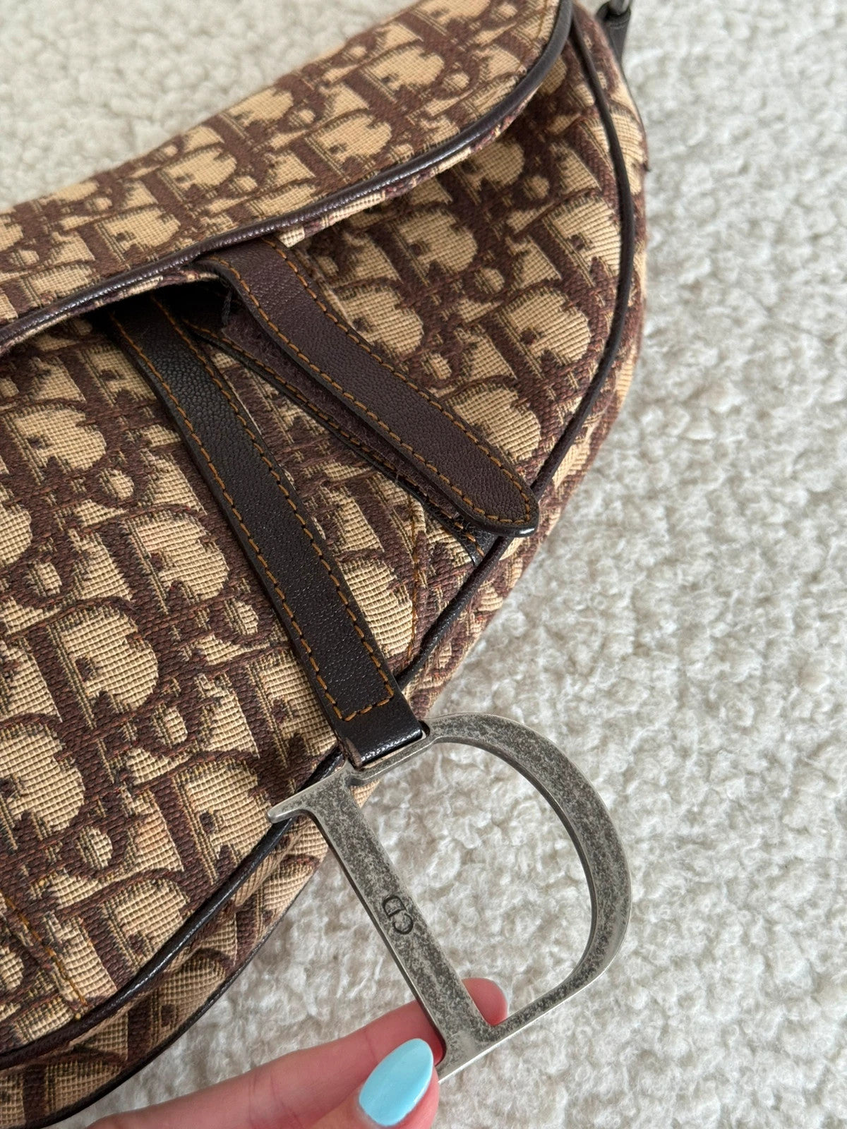 Dior saddle bag