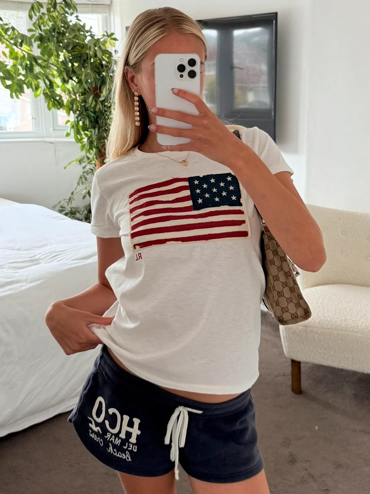 Ralph Lauren USA Flag Graphic Tee