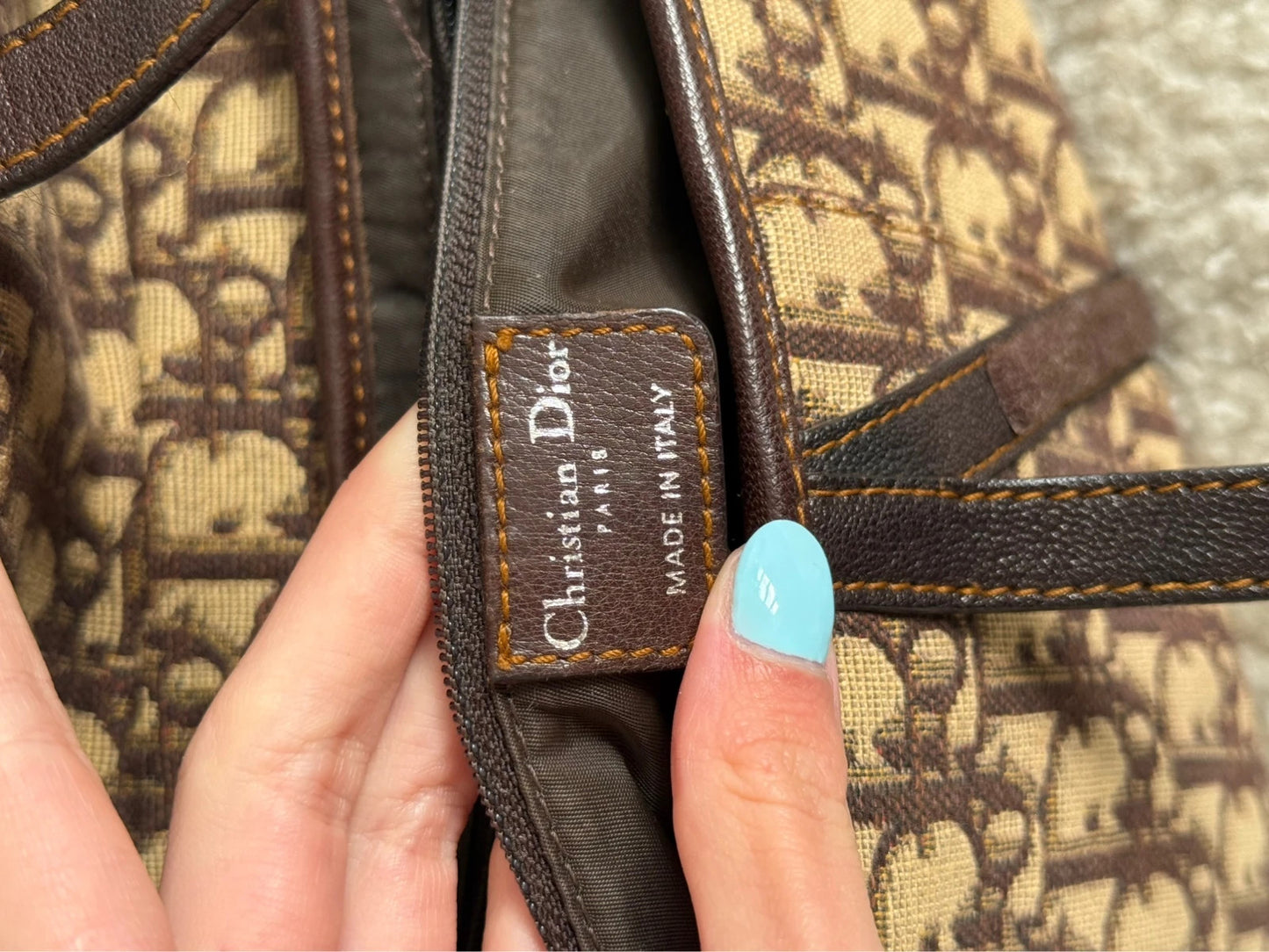 Dior saddle bag