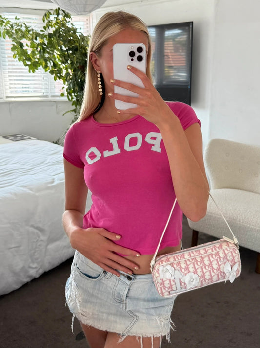 Polo crop top