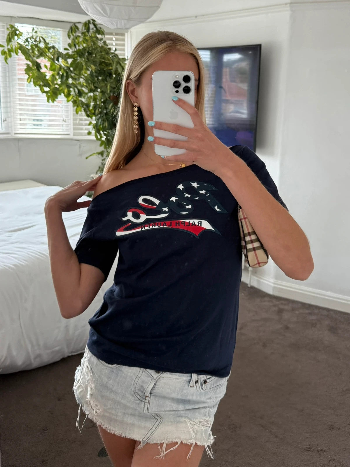 American flag T-shirt