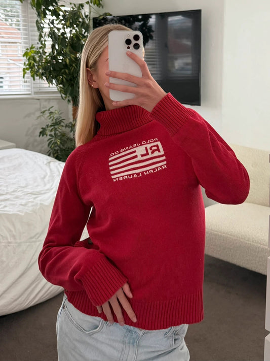 American flag RL knit