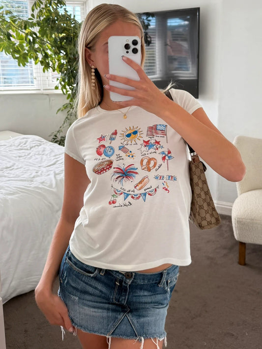 Ralph Lauren cape cod baby tee