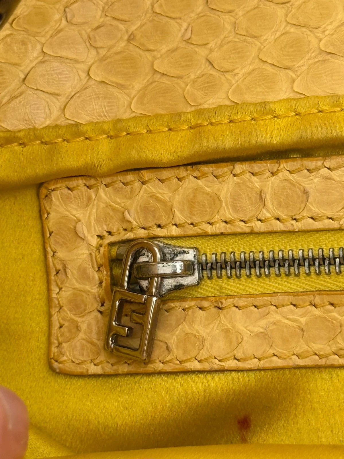 Beaded fendi baguette