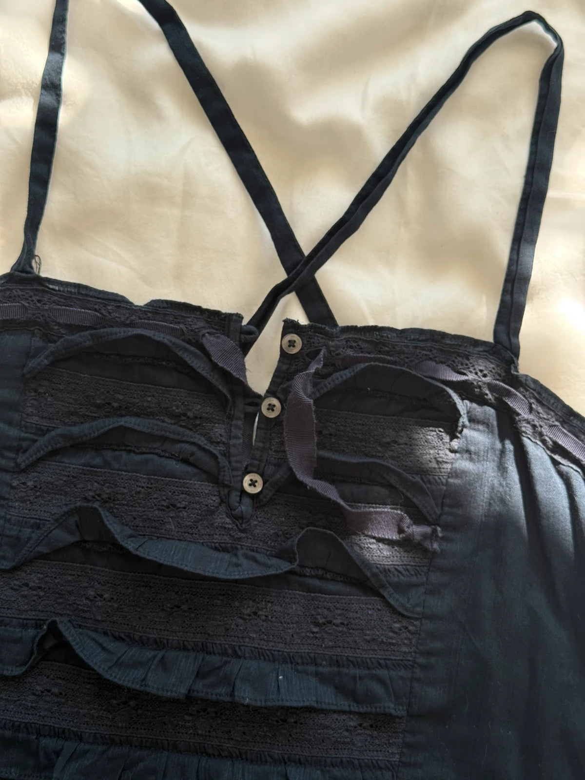 Hollister button up Cami