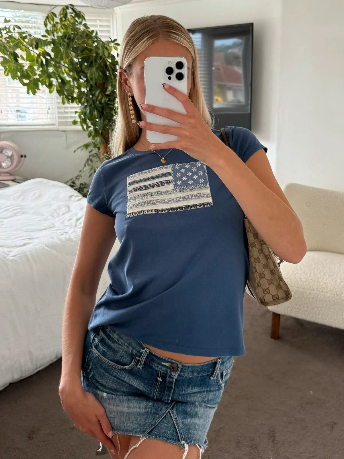 Ralph Lauren American flag tee