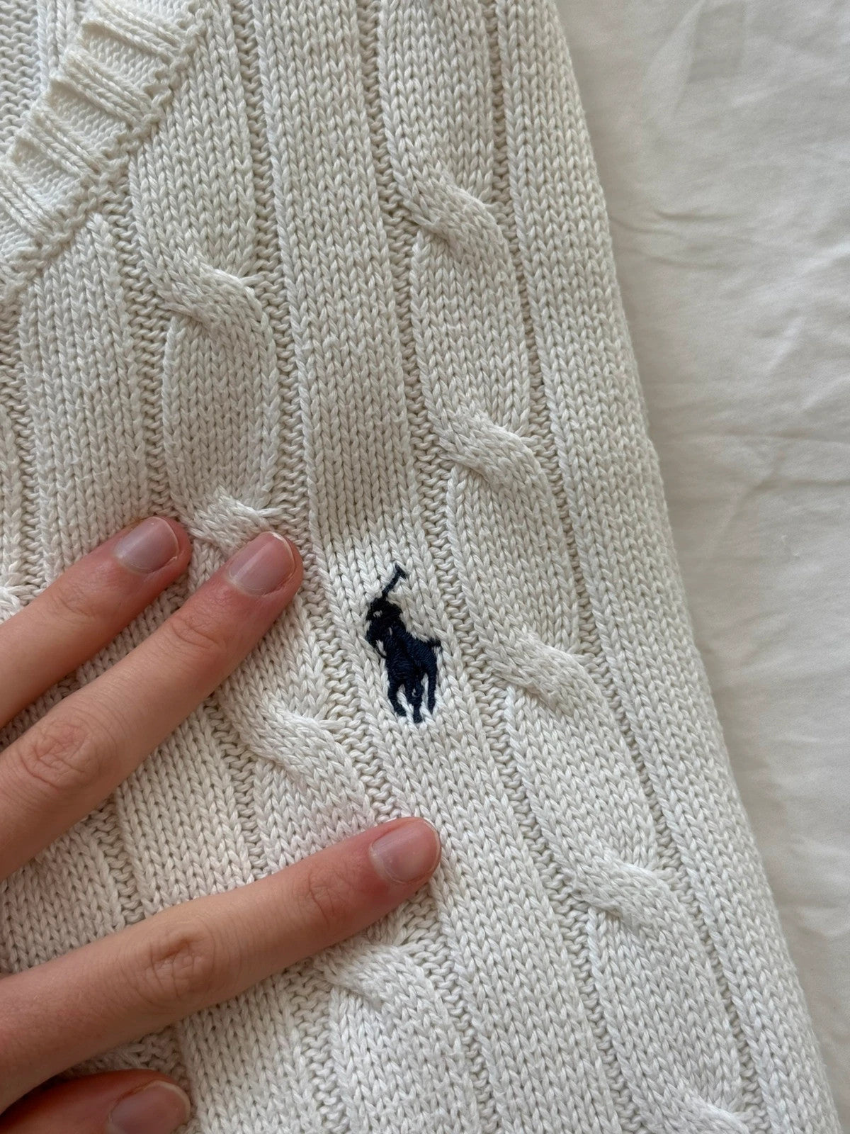 Ralph Lauren cable knitted jumper