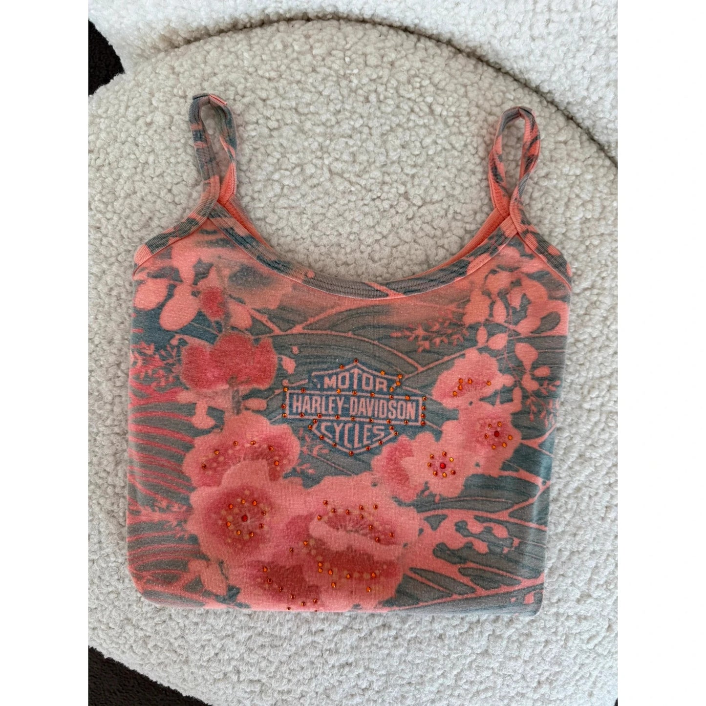 Hawaiian Harley Davidson vest