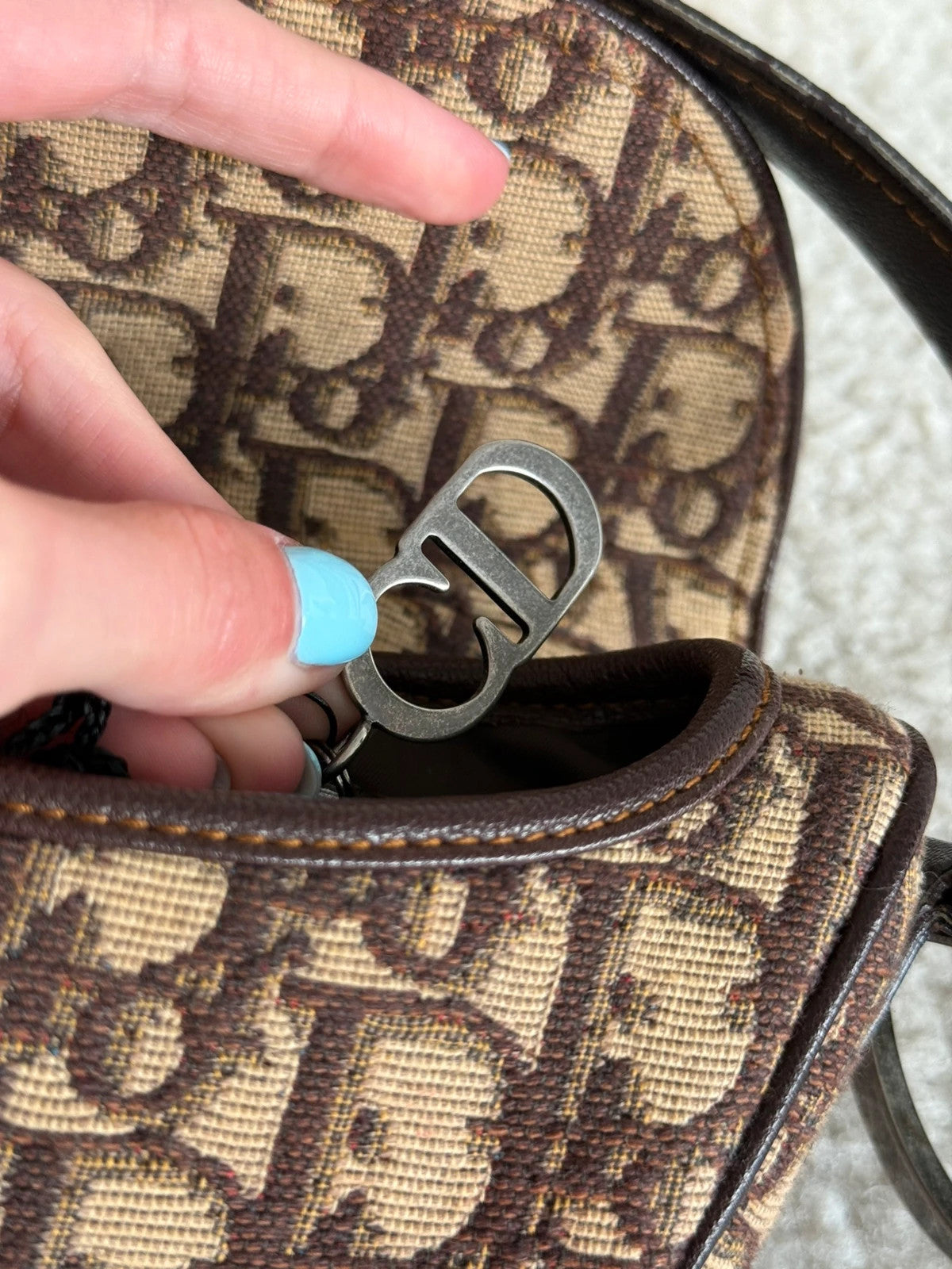 Dior saddle bag