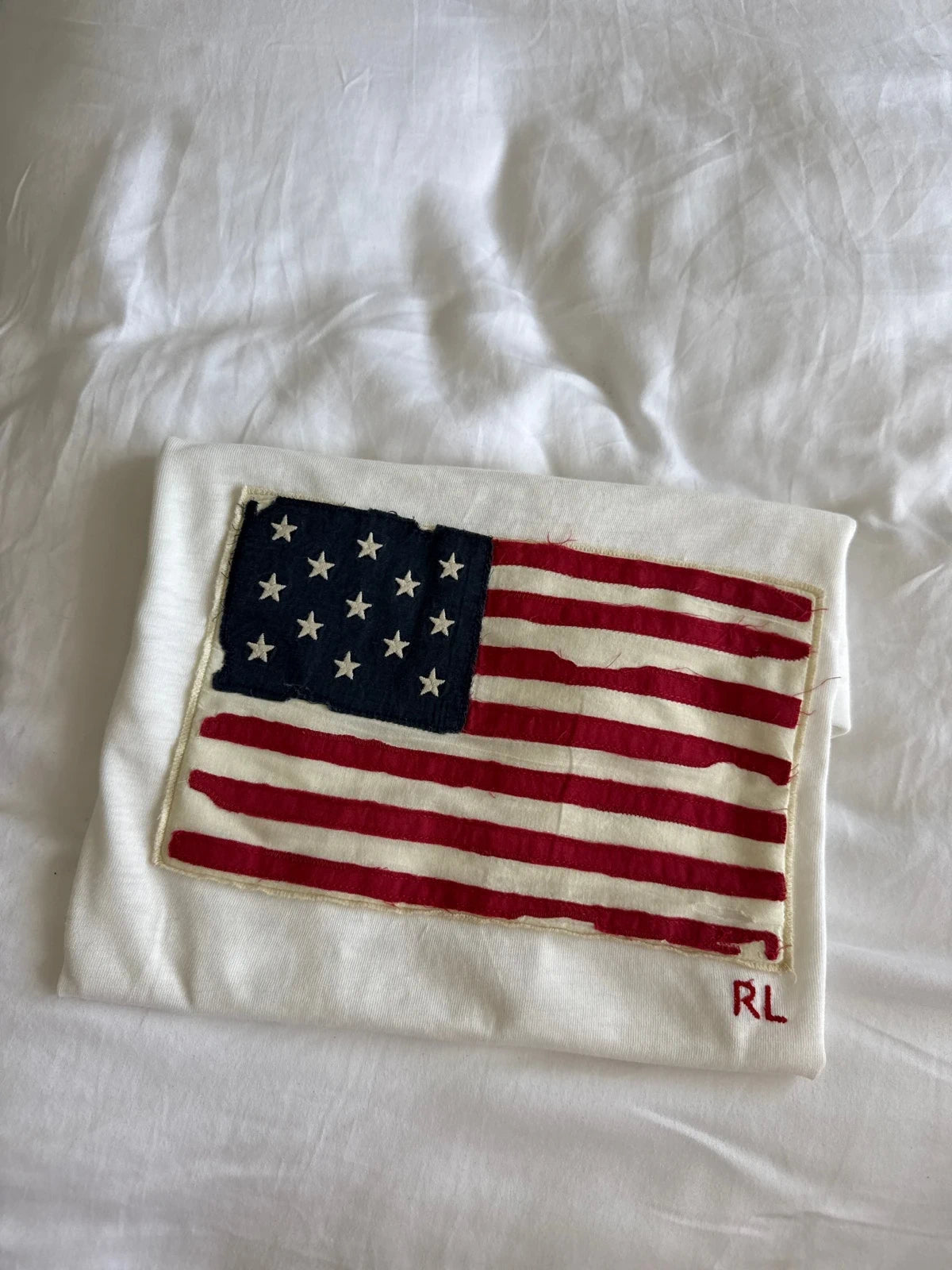 Ralph Lauren USA Flag Graphic Tee