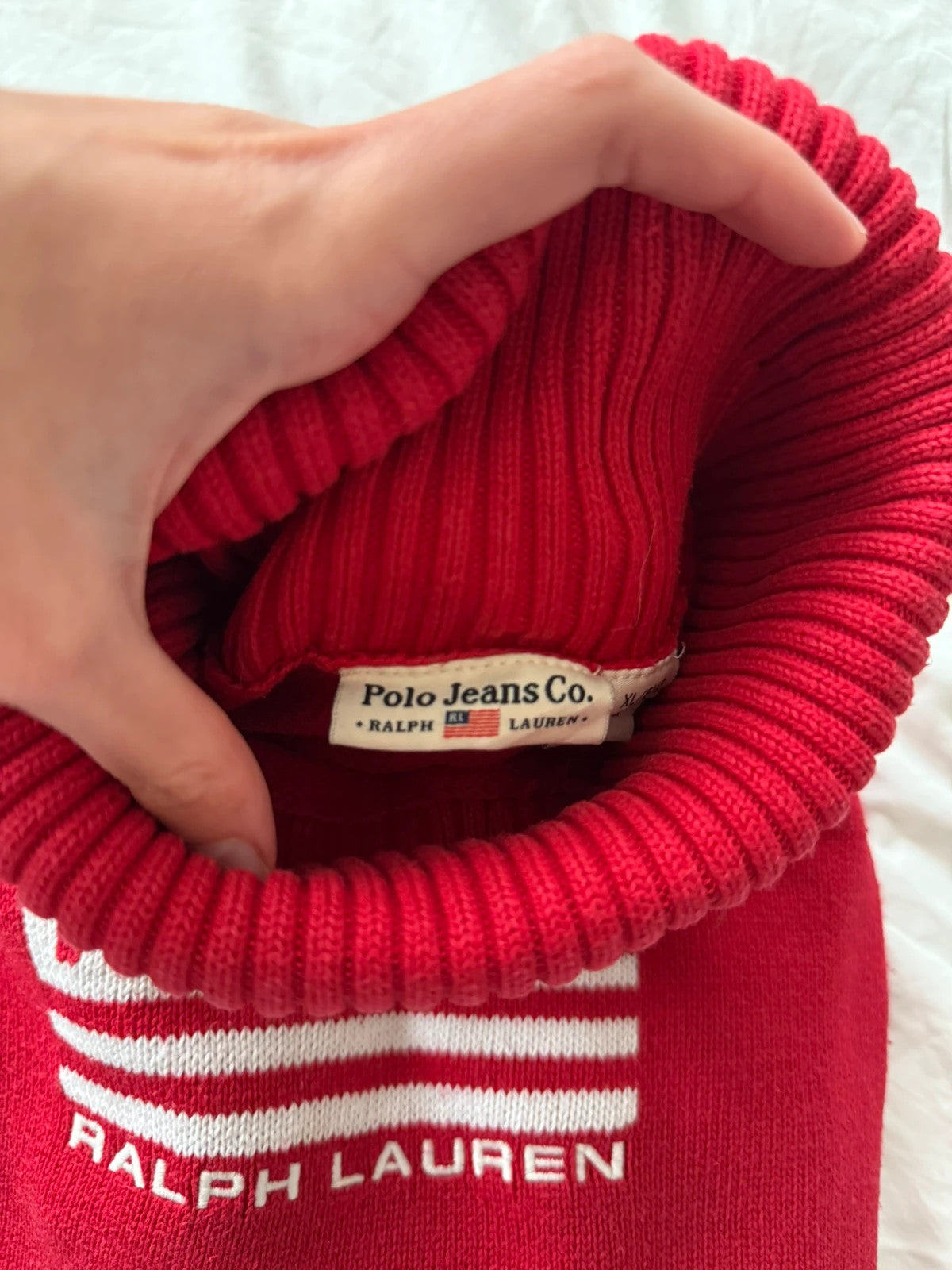 American flag RL knit