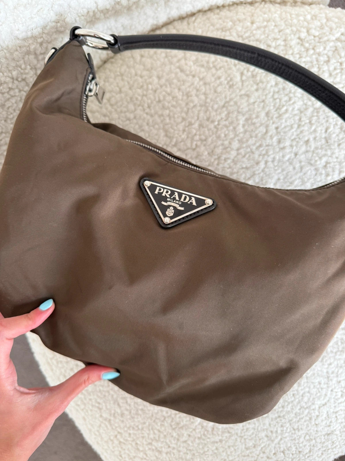 Prada hobo bag