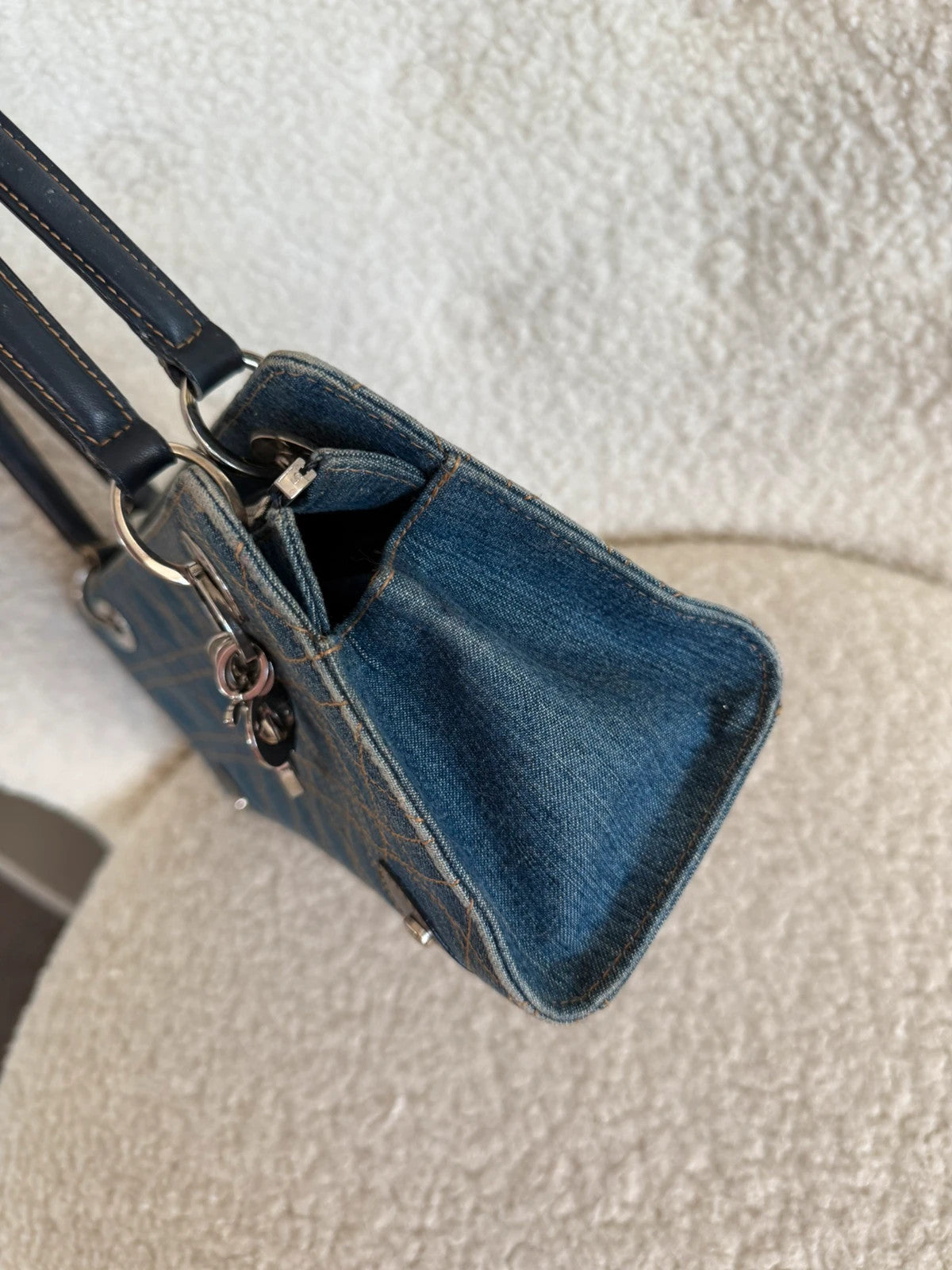 Denim Christian Dior bag