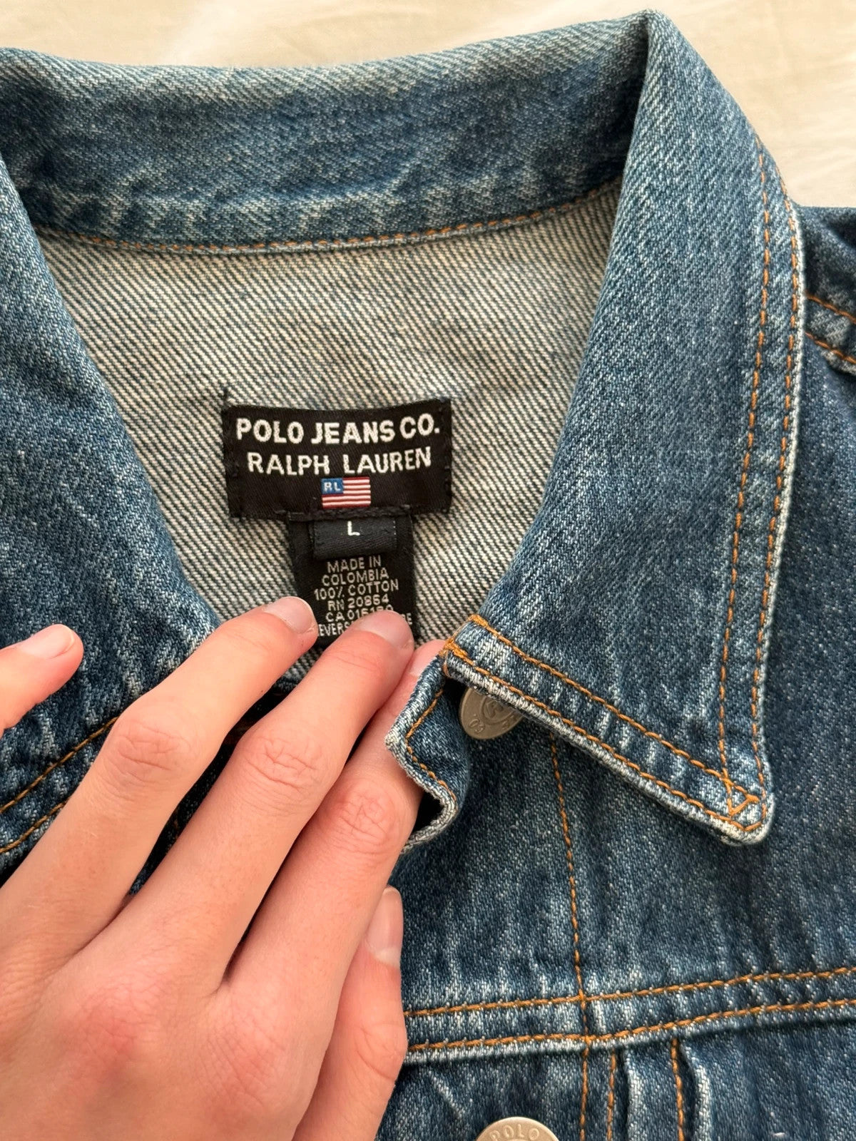 Ralph Lauren dark blue denim jacket