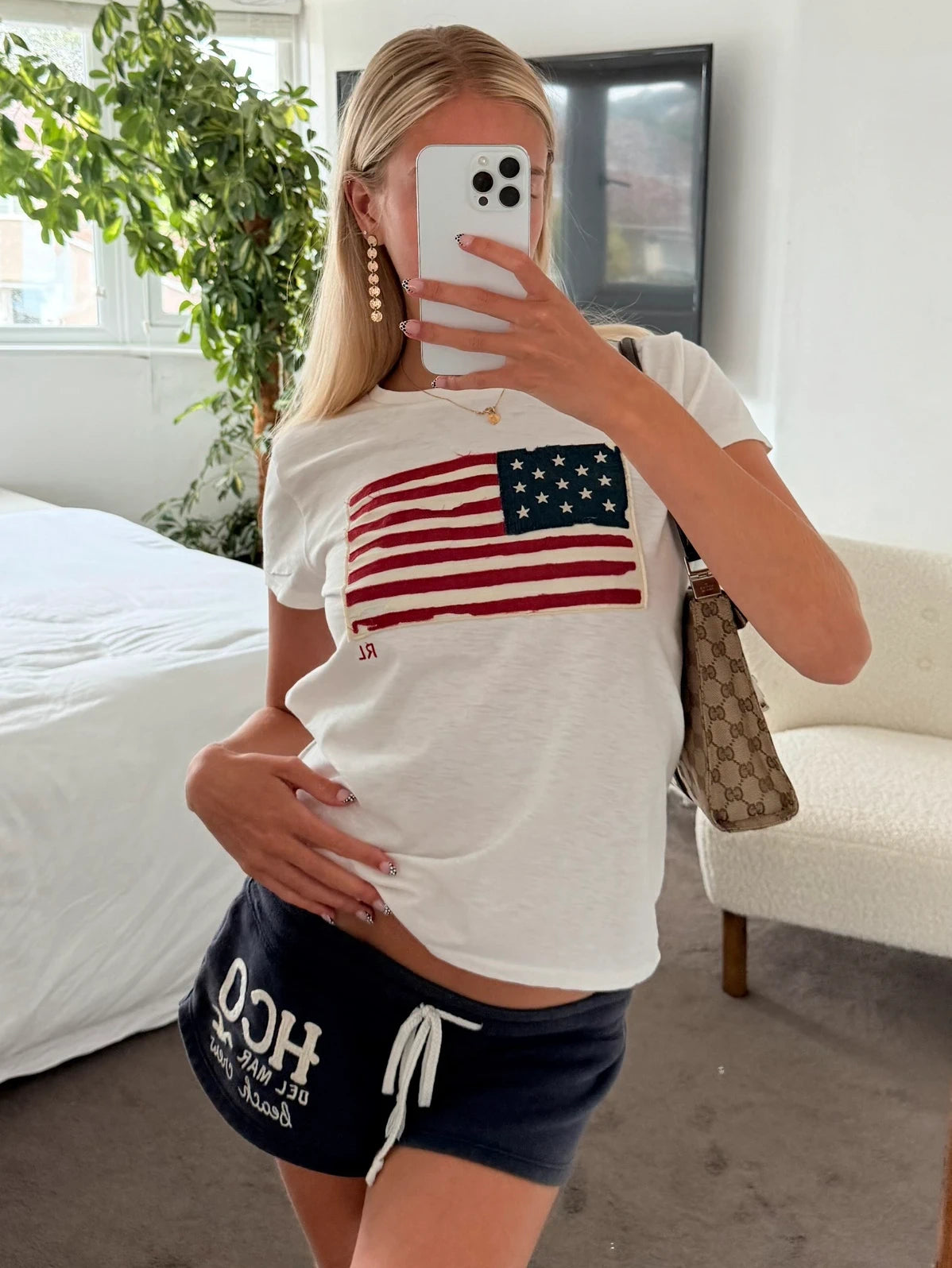 Ralph Lauren USA Flag Graphic Tee