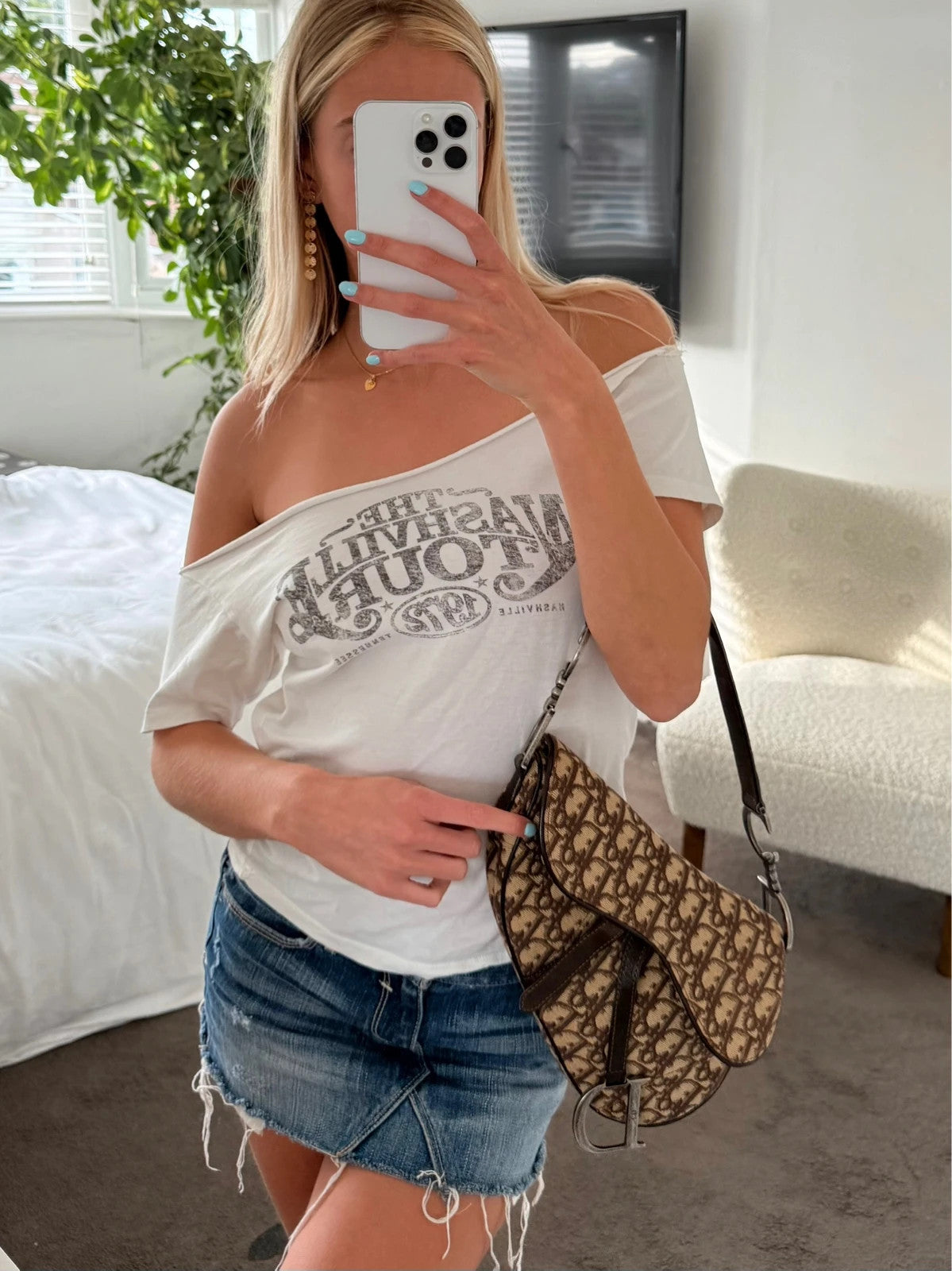 Dior saddle bag