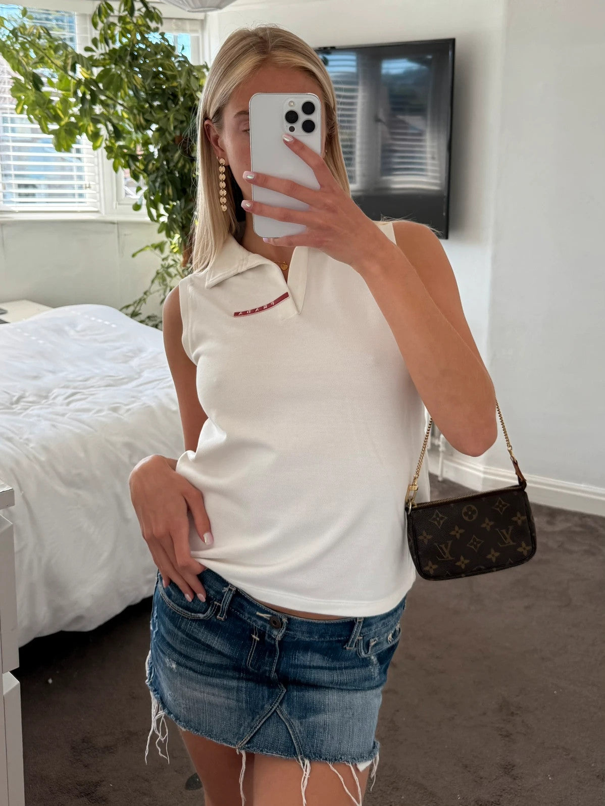 Prada polo top