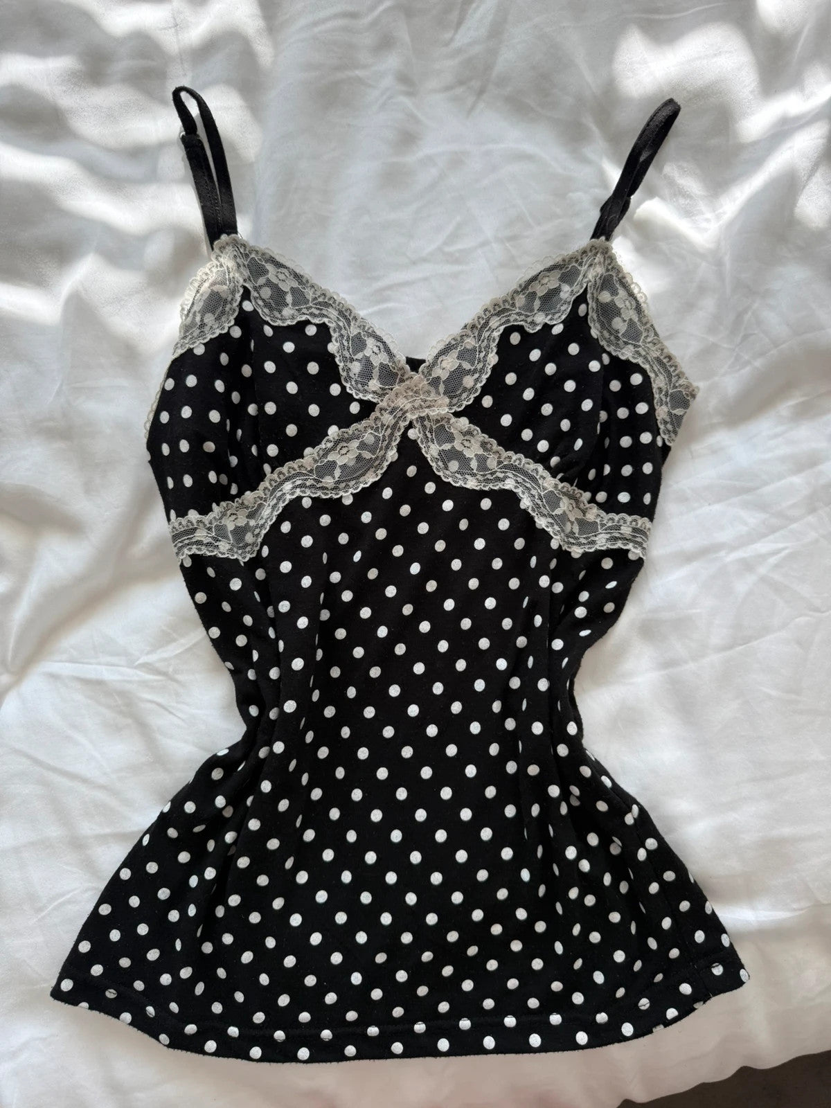 Polka dot cami