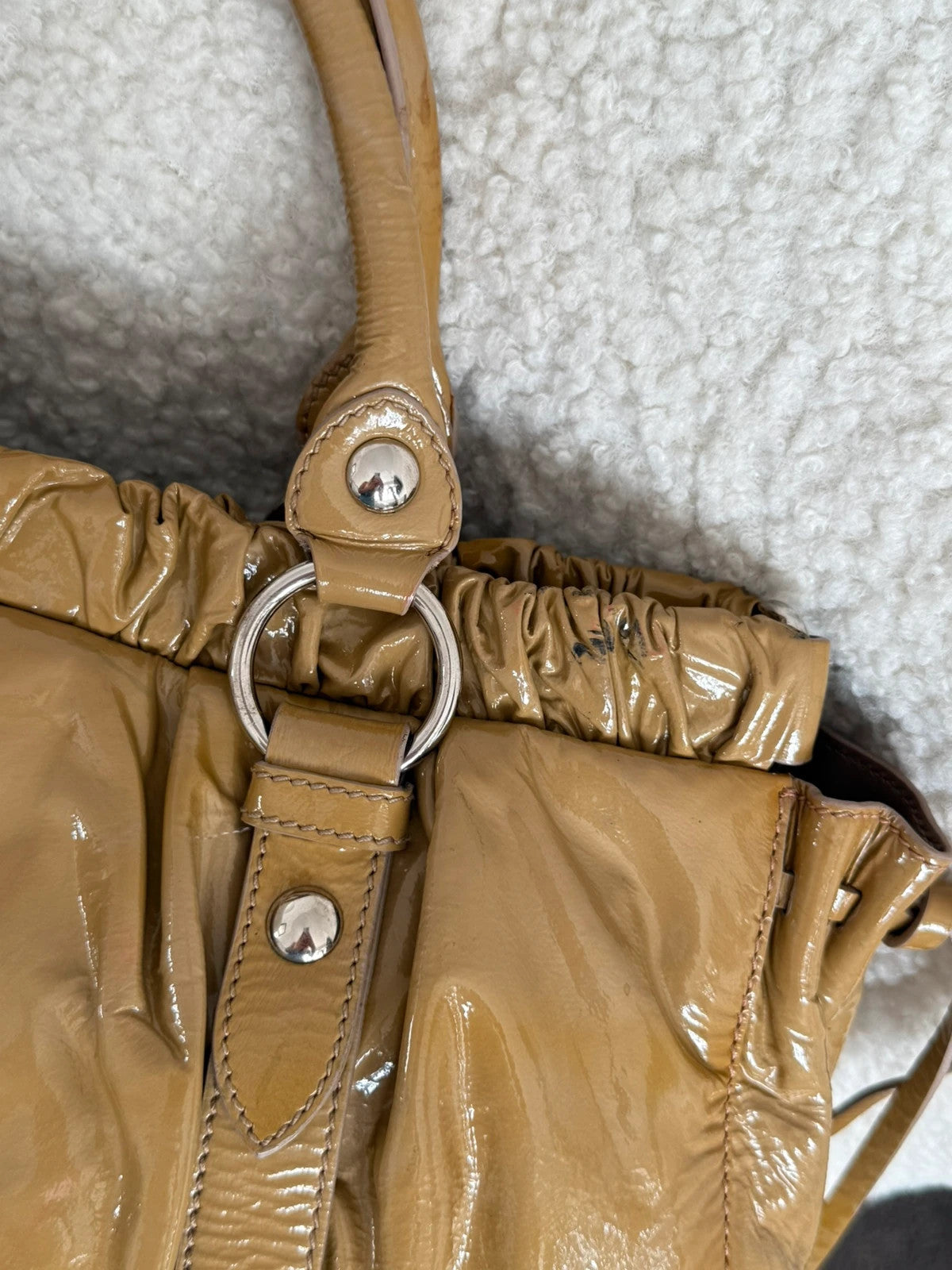 Miu Miu Vitello Lux Shine