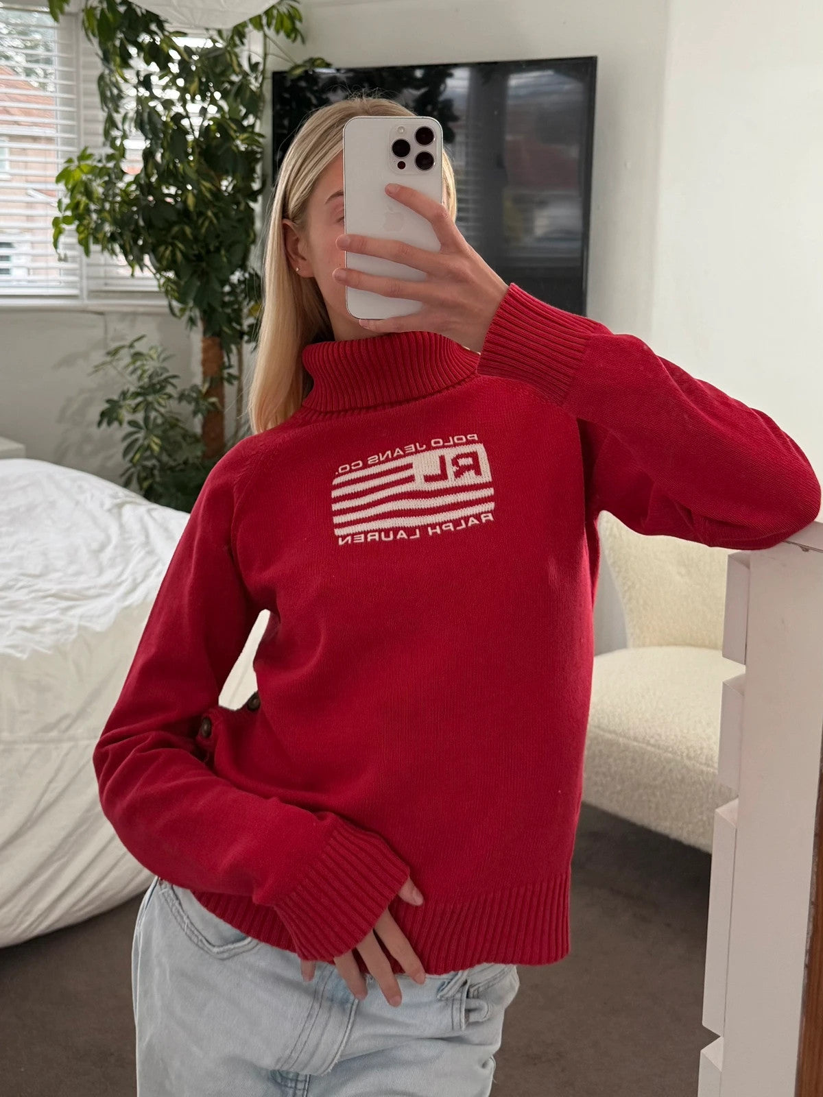 American flag RL knit