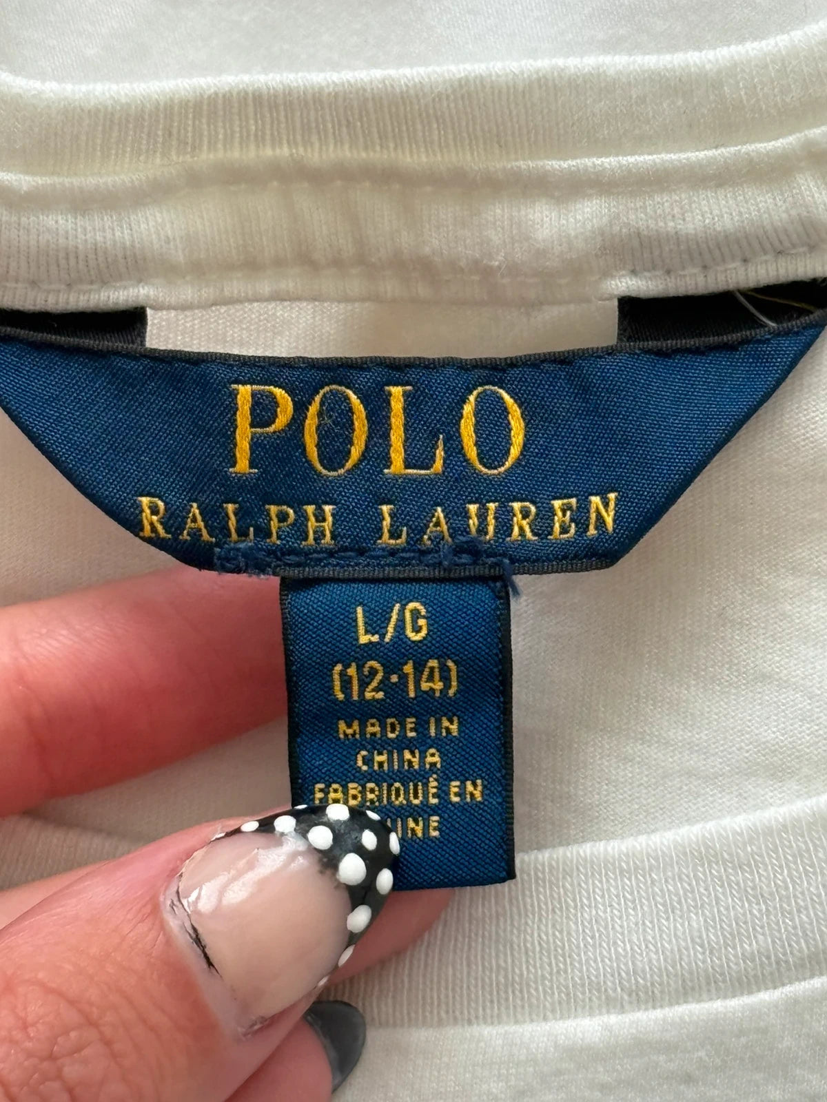 Ralph Lauren cape cod baby tee