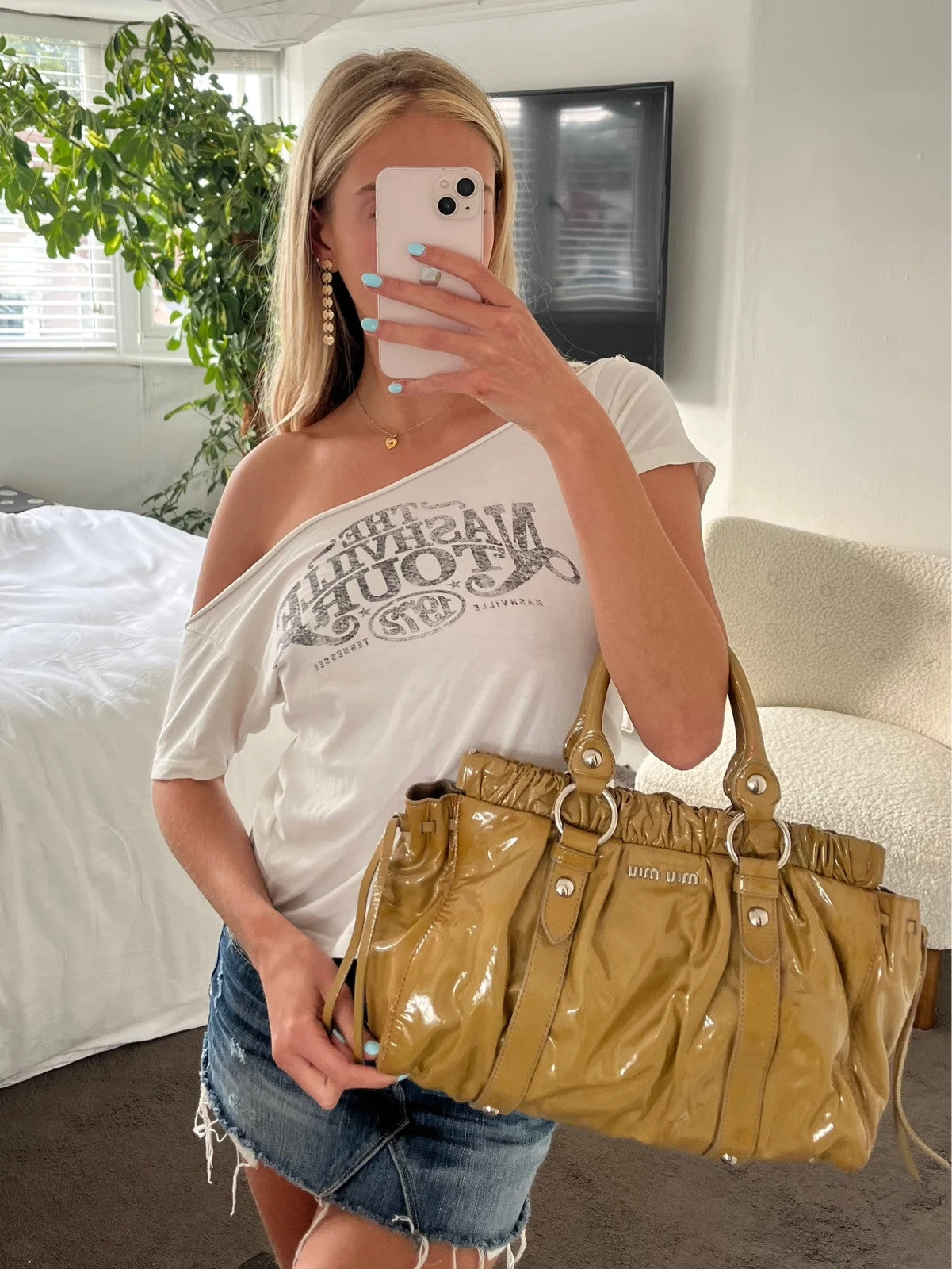 Miu Miu Vitello Lux Shine
