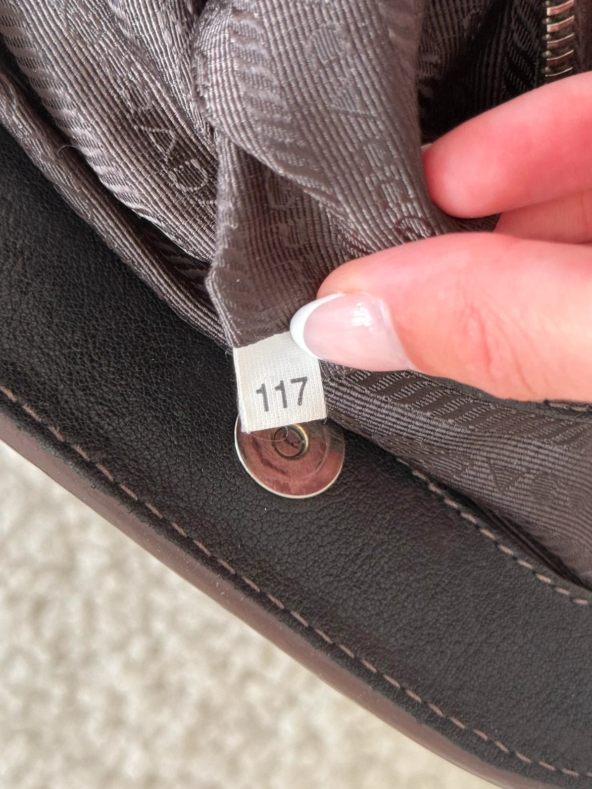 Prada Jacquard Handbag