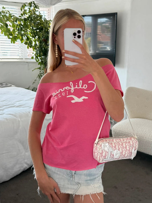 Hollister off the shoulder tshirt