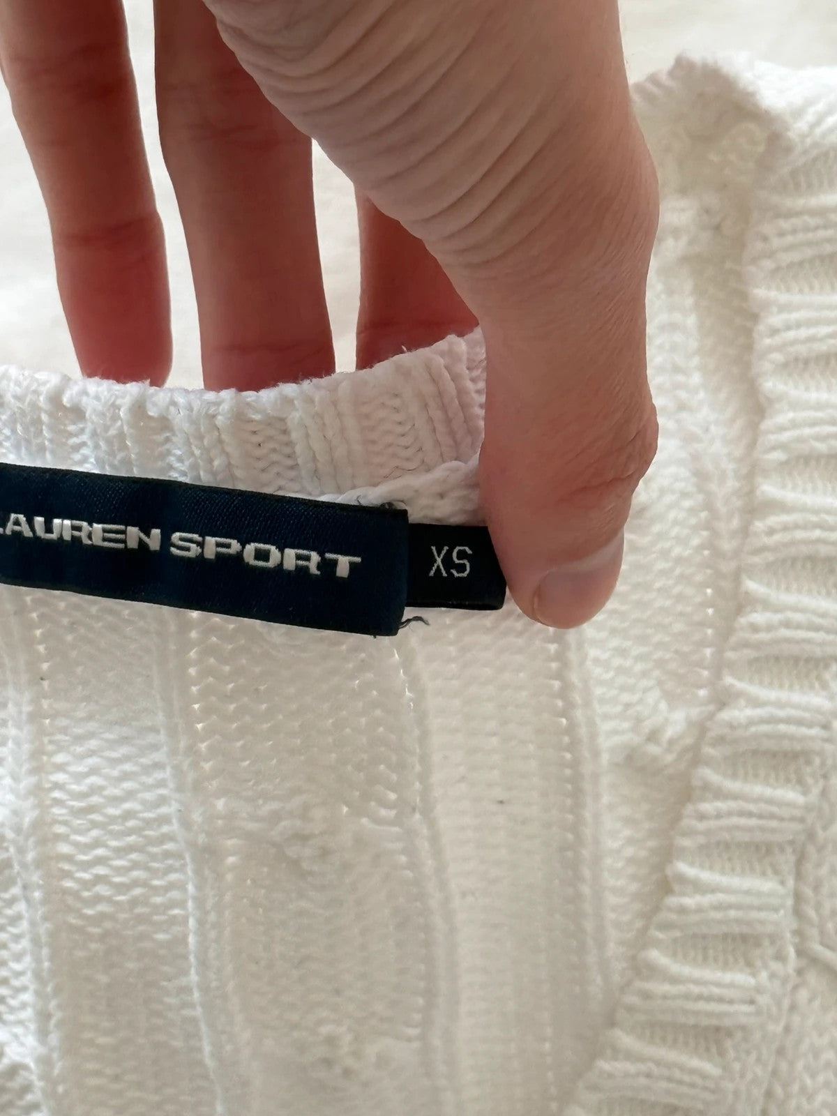 White jumper